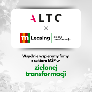 ALTO mLeasing współpraca ESG plan dekarbonizacji zrównoważony rozwój wsparcie doradztwo strategia 